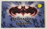 BATMAN & ROBIN LTD ED PHONE CARDS