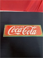 Coca-Cola metal sign