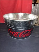 Coca-Cola metal bucket