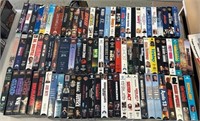 L - LARGE LOT OF VHS MOVIES (D1)