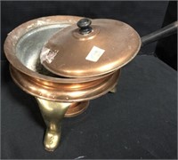 Copper Chafing Dish.