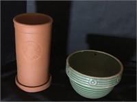 Pottery Wine Cooler, Planter.