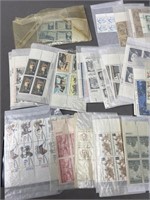 Us Stamp Plate Blocks Collectors