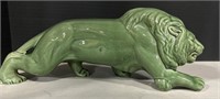 Green Ceramic Lion