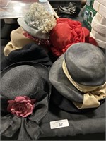 Women’s Vintage Hats.