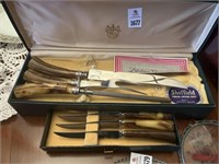 Sheffield cutlery set