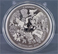 2014 $200 Canada Fine Silver Coin