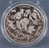 2016 $200 Canada Fine Silver Coin