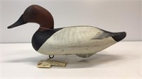Vintage oversized canvasback decoy, believed to