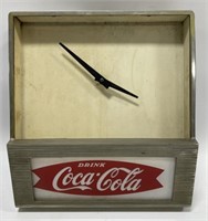 Rare Vintage Coca-Cola Lighted Fishtail Clock