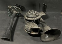 Antique Car Horns.