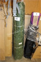 roll of artificial greenery