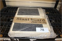 slant exercise board
