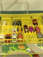 MATCHBOX CARS AND CASE FROM 1973-1980S SEE PHOTOS