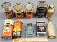 Advertising Tins & Bottles Lot Collection