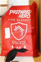 prepared hero fire blanket (display)