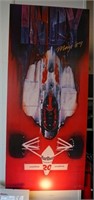 Marlboro Racing Team Poster & Framed Letter