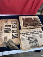 Old Cleveland plain dealer newspapers