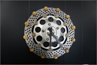 Motorcycle Rotor Clock