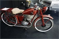 1948 CZ 125B Motorcycle