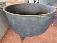 Antique Cast Iron Large Pot #1