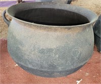 Antique Cast Iron Large Pot #2