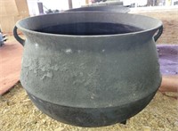 Antique Cast Iron Large Pot #3
