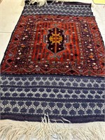 Hand Knotted Persian Turkman 3x5 ft  #4860