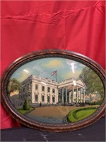 Antique, oval, white house picture
