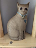 Ceramic Cat with bell