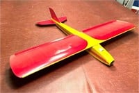 Red and Yellow Model Plane
