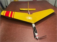 Graupner Yellow and White Model Plane