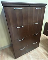 KIMBALL 4 DRAWER LATERAL FILE - MATCH