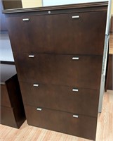 KIMBALL 4 DRAWER LATERAL FILE - MATCH
