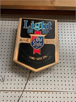 Heilemans light up beer sign rotation advertising
