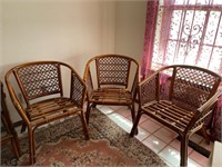 6 Rattan Chairs