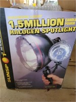 SunSP 1.5 million halogen spotlight