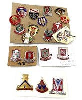 Military and Crested Sigil Pins
