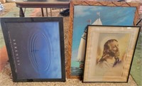 Lot of 3 art pieces