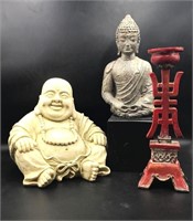 Collection of Decorative Asian Statues