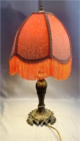 Vintage Fringe Lamp