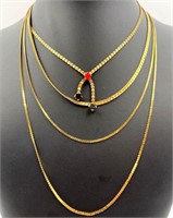 Gold Tone Fashion Necklaces