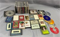 Miscellaneous CDs and Cassette Tapes