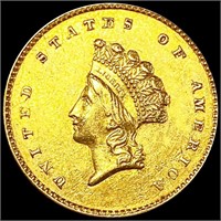 1855 Rare Gold Dollar UNCIRCULATED