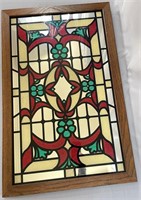 Stained Faux Glass Mirror