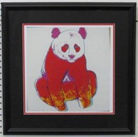Panda End Anim Series Giclee Andy Warhol
