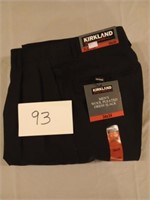 Men's black Kirkland dress pants