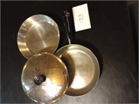 Revere stainless pans (2)