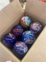 New case of 18, hedstrom light up bouncing balls