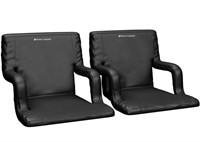 New Home-Complete Stadium Seat Chair 2 Pack- Wide